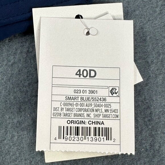 Auden Women's Sz 40D Nursing Bra Lightly Lined Wireless Two Way Straps Blue New - Picture 5 of 14